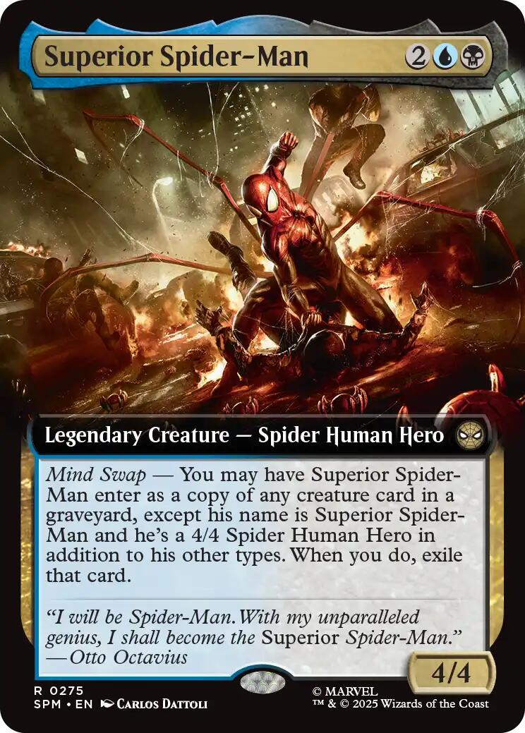 Superior Spider-Man (Extended Art) [Marvel's Spider-Man] | Boutique FDB TCG