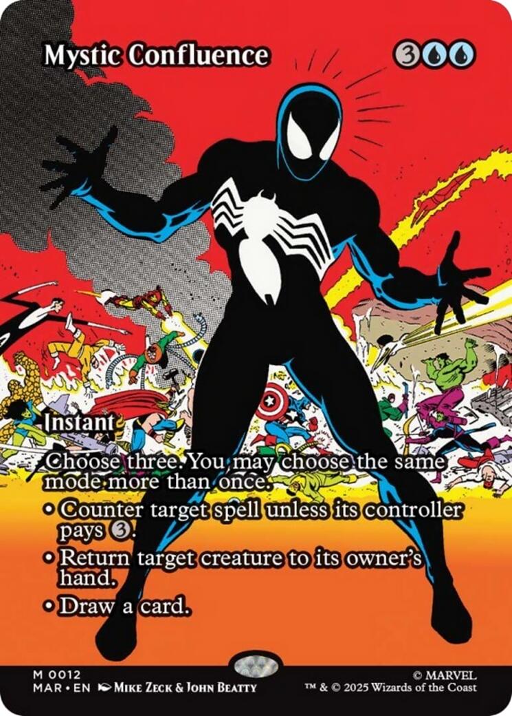 Mystic Confluence (Borderless) [Marvel's Spider-Man: Eternal-Legal] | Boutique FDB TCG