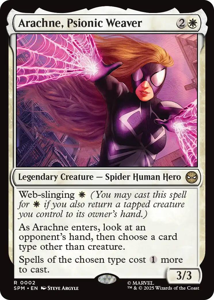 Arachne, Psionic Weaver [Marvel's Spider-Man] | Boutique FDB TCG