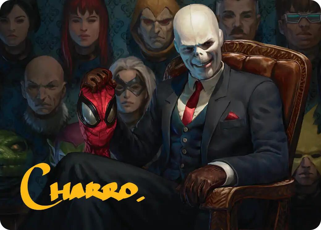 Chameleon, Master of Disguise Art Card (Gold-Stamped Signature) [Marvel's Spider-Man Art Series] | Boutique FDB TCG