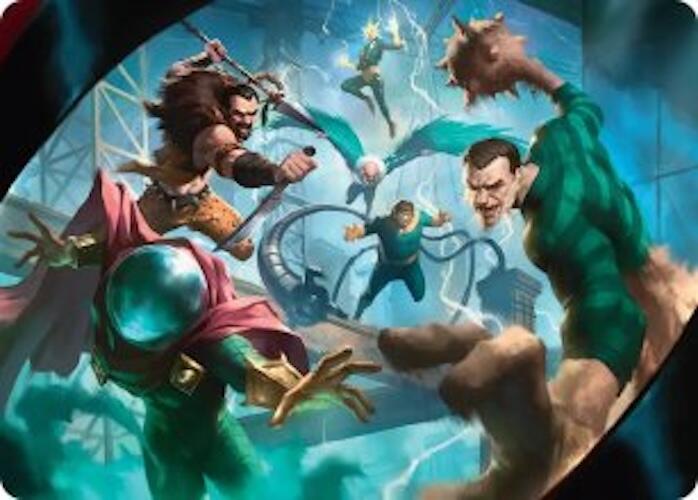 Behold the Sinister Six! Art Card (7/54) [Marvel's Spider-Man Art Series] | Boutique FDB TCG
