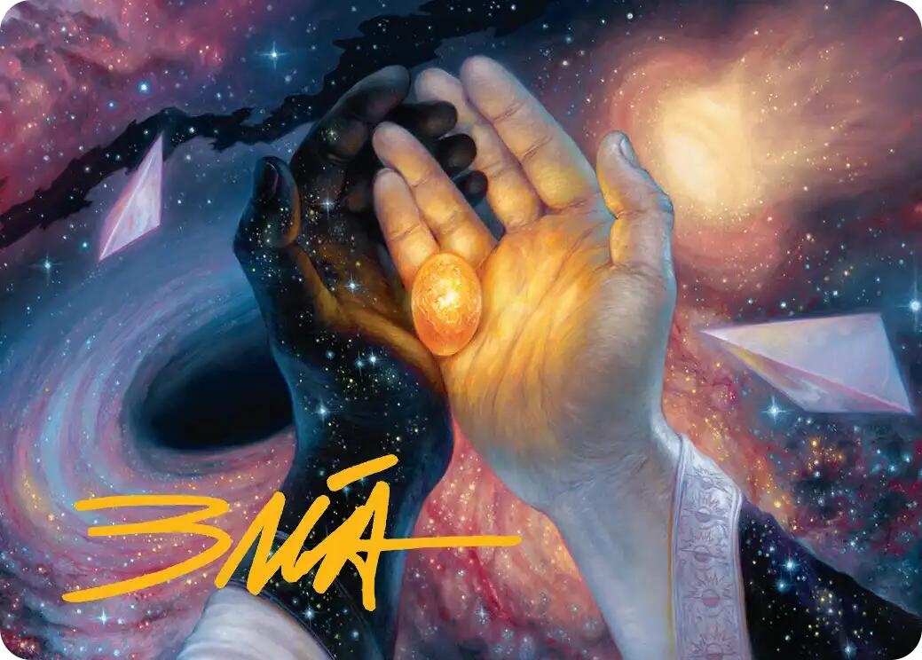 The Soul Stone Art Card (Gold-Stamped Signature) [Marvel's Spider-Man Art Series] | Boutique FDB TCG