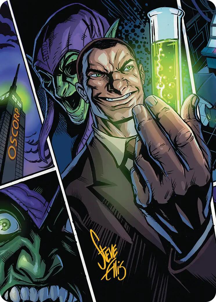 Norman Osborn Art Card (Gold-Stamped Signature) [Marvel's Spider-Man Art Series] | Boutique FDB TCG