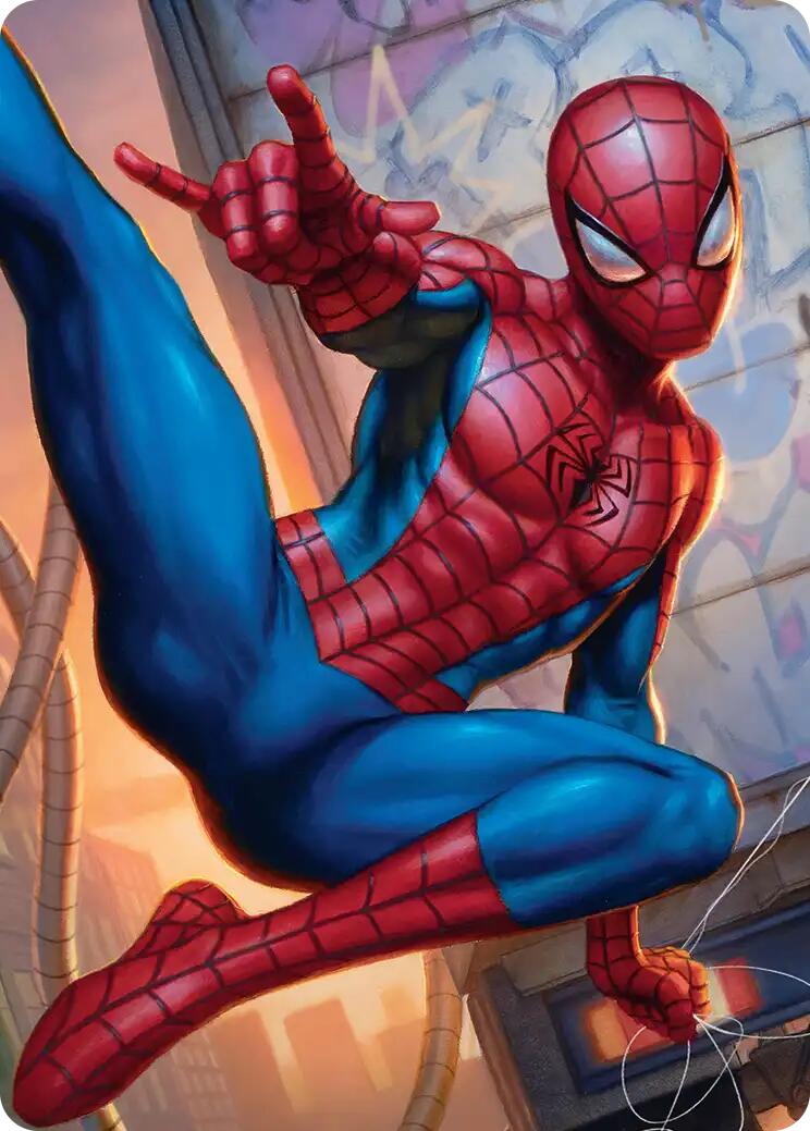Sensational Spider-Man Art Card [Marvel's Spider-Man Art Series] | Boutique FDB TCG
