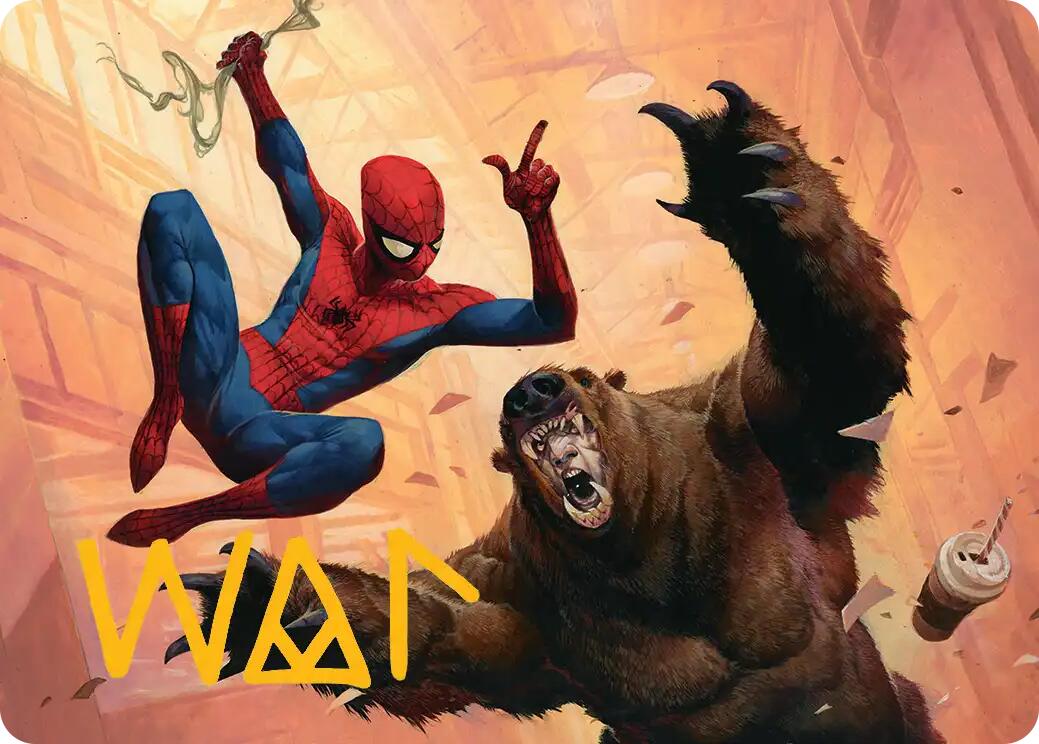 Wisecrack Art Card (Gold-Stamped Signature) [Marvel's Spider-Man Art Series] | Boutique FDB TCG