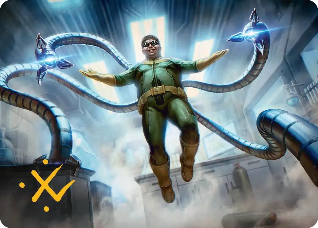 Doctor Octopus, Master Planner Art Card (25/54) (Gold-Stamped Signature) [Marvel's Spider-Man Art Series] | Boutique FDB TCG