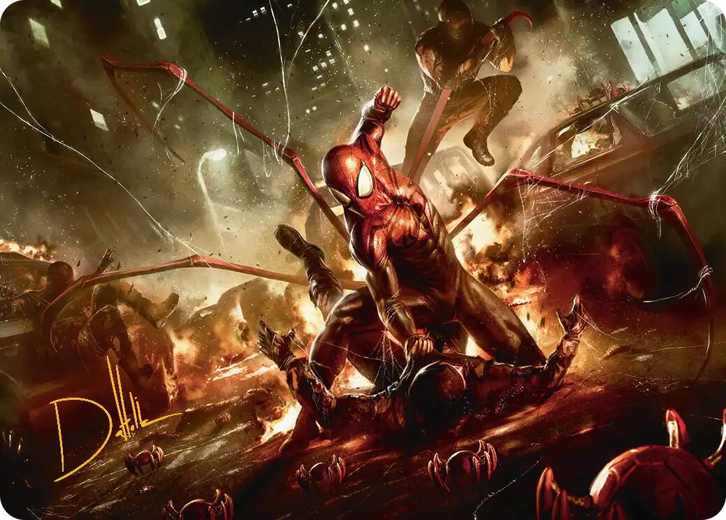 Superior Spider-Man Art Card (Gold-Stamped Signature) [Marvel's Spider-Man Art Series] | Boutique FDB TCG