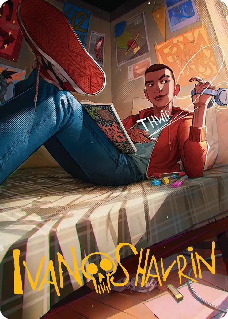 Miles Morales Art Card (Gold-Stamped Signature) [Marvel's Spider-Man Art Series] | Boutique FDB TCG