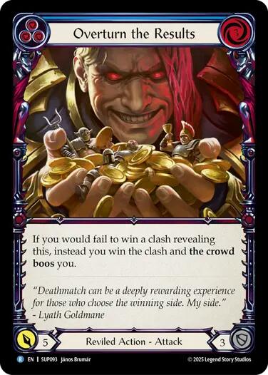 Overturn the Results [SUP093] (Super Slam) | Boutique FDB TCG
