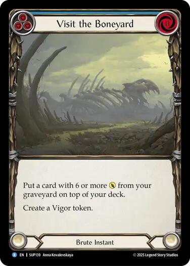 Visit the Boneyard [SUP139] (Super Slam) | Boutique FDB TCG