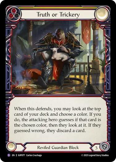 Truth or Trickery [SUP077] (Super Slam)  Rainbow Foil | Boutique FDB TCG
