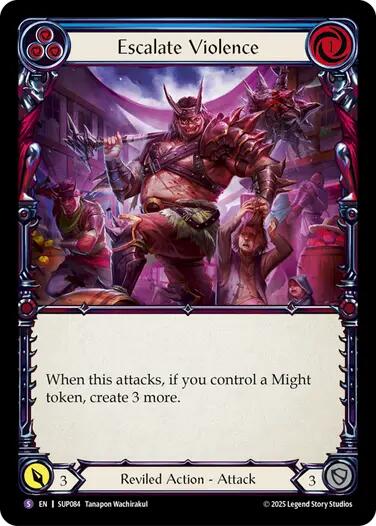 Escalate Violence [SUP084] (Super Slam) | Boutique FDB TCG