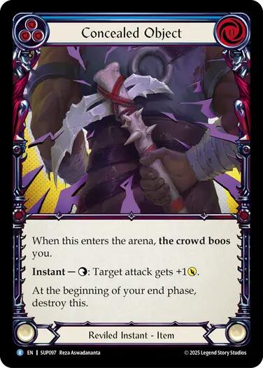 Concealed Object [SUP097] (Super Slam)  Cold Foil | Boutique FDB TCG