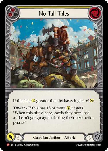 No Tall Tales [SUP170] (Super Slam) | Boutique FDB TCG