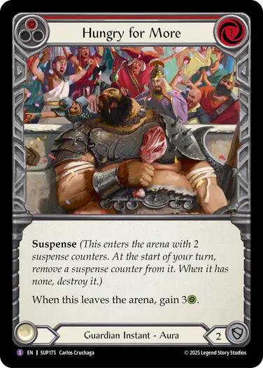 Hungry for More [SUP175] (Super Slam) | Boutique FDB TCG