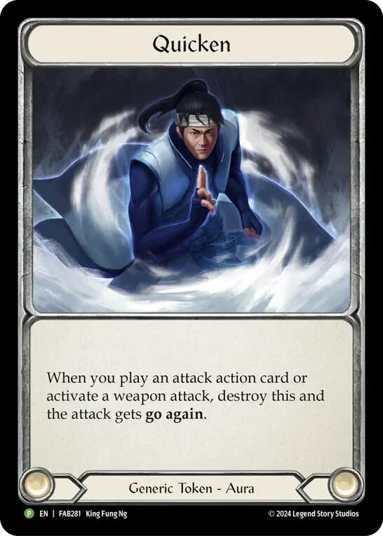 Quicken (FAB281) [FAB281] (Promo)  Cold Foil | Boutique FDB TCG