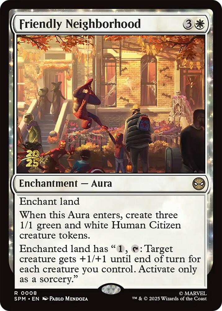 Friendly Neighborhood [Marvel's Spider-Man Prerelease Promos] | Boutique FDB TCG