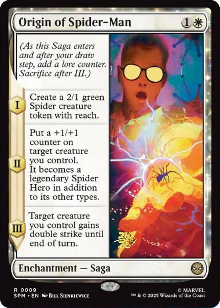 Origin of Spider-Man [Marvel's Spider-Man Prerelease Promos] | Boutique FDB TCG