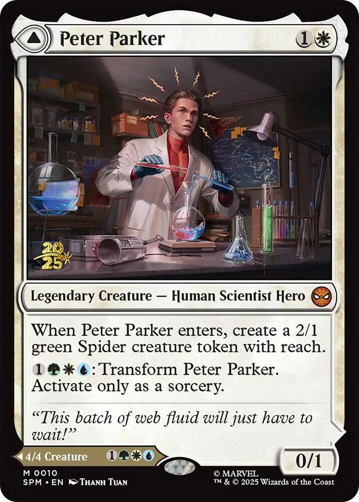 Peter Parker // Amazing Spider-Man [Marvel's Spider-Man Prerelease Promos] | Boutique FDB TCG