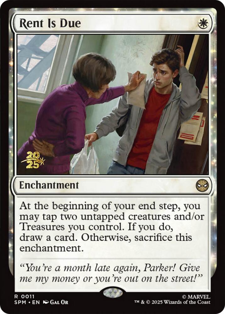 Rent Is Due [Marvel's Spider-Man Prerelease Promos] | Boutique FDB TCG