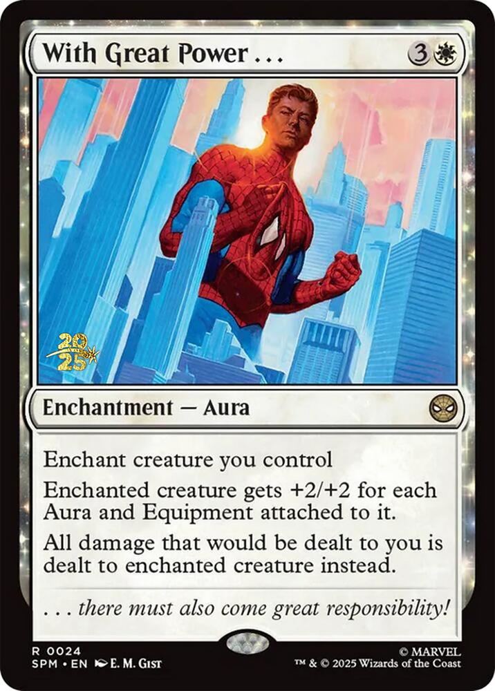 With Great Power . . . [Marvel's Spider-Man Prerelease Promos] | Boutique FDB TCG