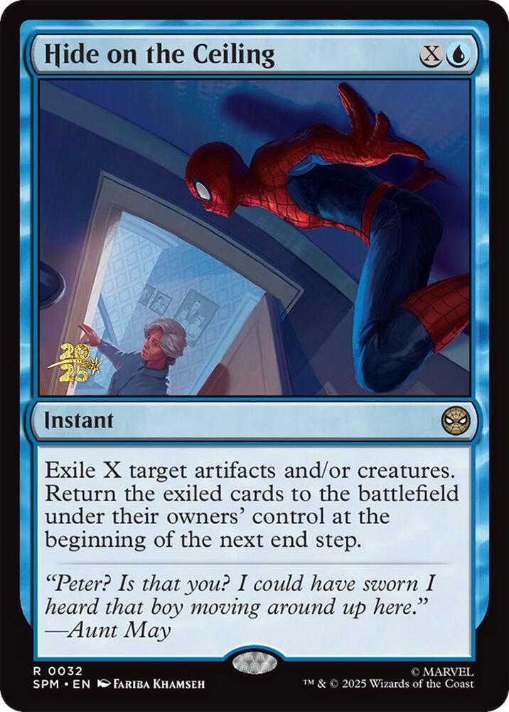 Hide on the Ceiling [Marvel's Spider-Man Prerelease Promos] | Boutique FDB TCG