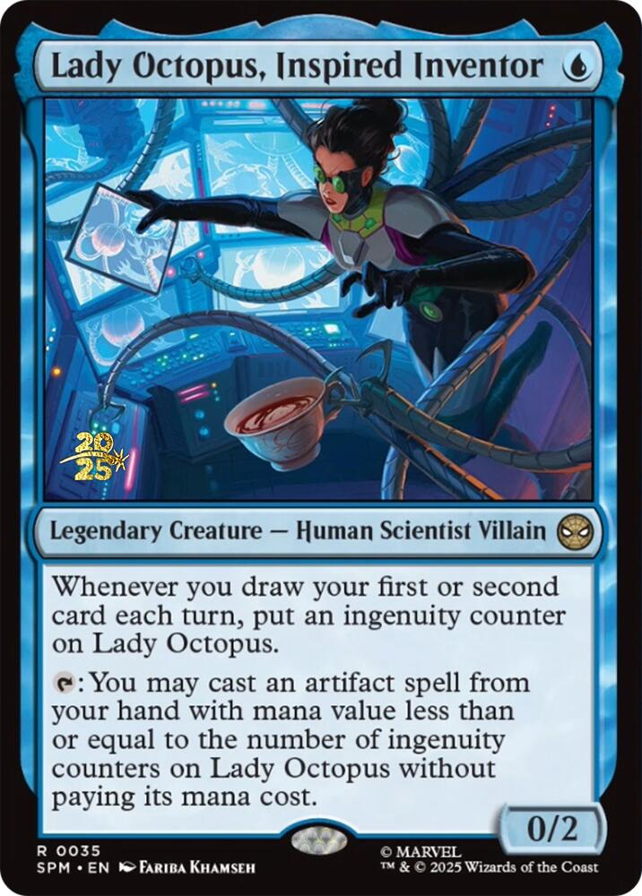Lady Octopus, Inspired Inventor [Marvel's Spider-Man Prerelease Promos] | Boutique FDB TCG