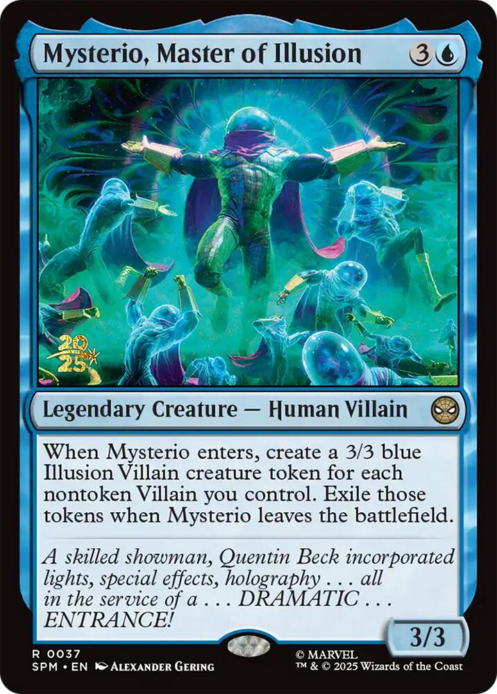 Mysterio, Master of Illusion [Marvel's Spider-Man Prerelease Promos] | Boutique FDB TCG