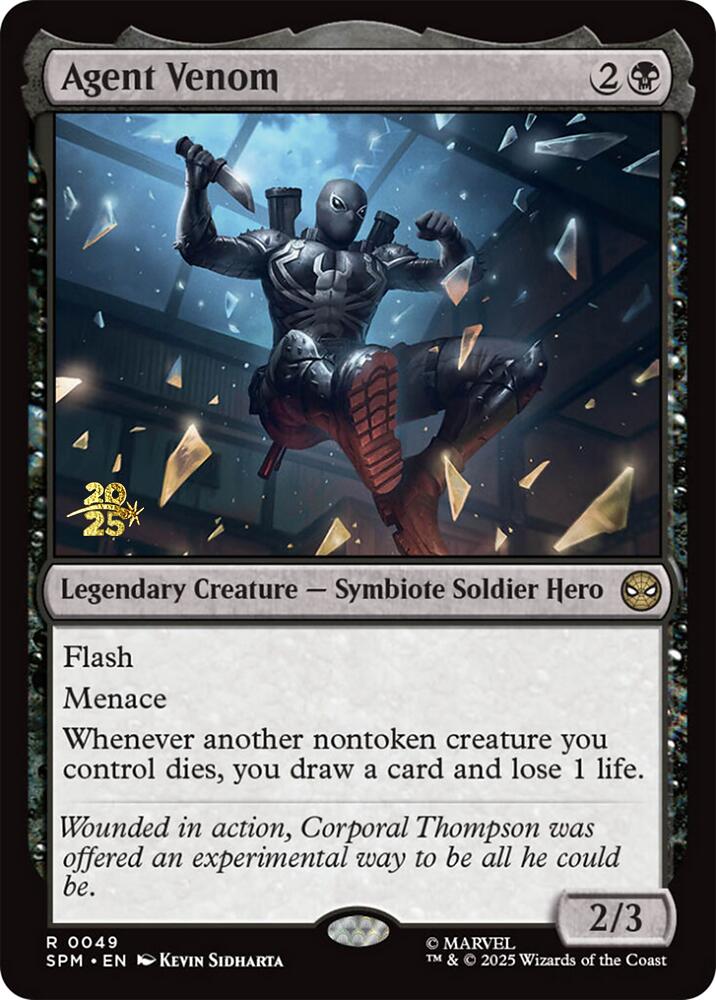 Agent Venom [Marvel's Spider-Man Prerelease Promos] | Boutique FDB TCG