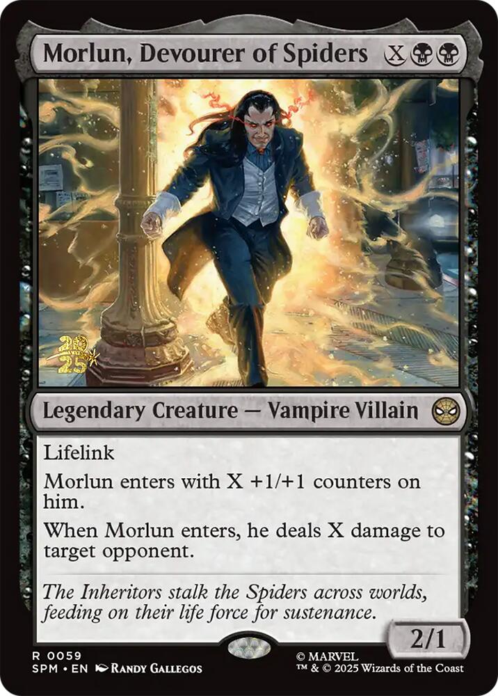 Morlun, Devourer of Spiders [Marvel's Spider-Man Prerelease Promos] | Boutique FDB TCG
