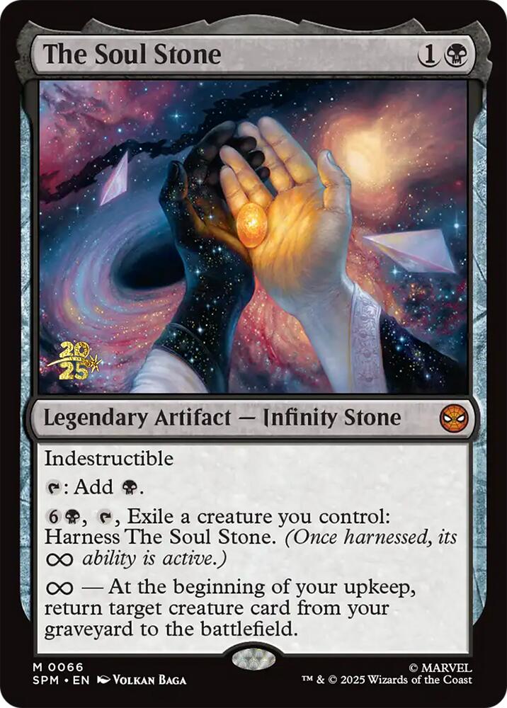 The Soul Stone [Marvel's Spider-Man Prerelease Promos] | Boutique FDB TCG