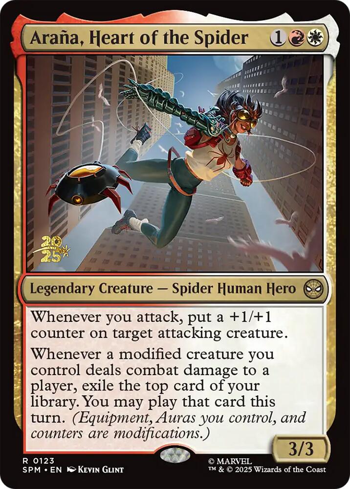 Arana, Heart of the Spider [Marvel's Spider-Man Prerelease Promos] | Boutique FDB TCG