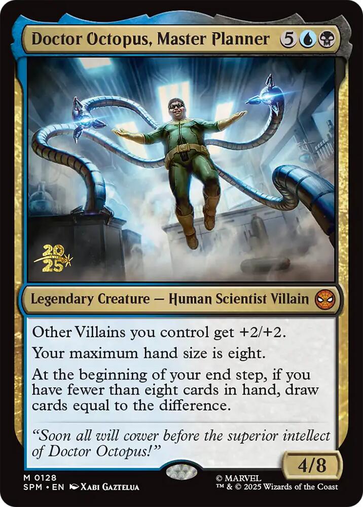 Doctor Octopus, Master Planner [Marvel's Spider-Man Prerelease Promos] | Boutique FDB TCG