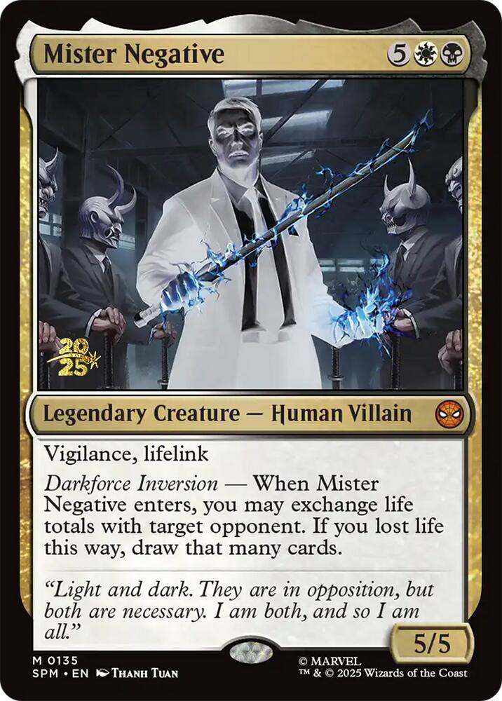 Mister Negative [Marvel's Spider-Man Prerelease Promos] | Boutique FDB TCG