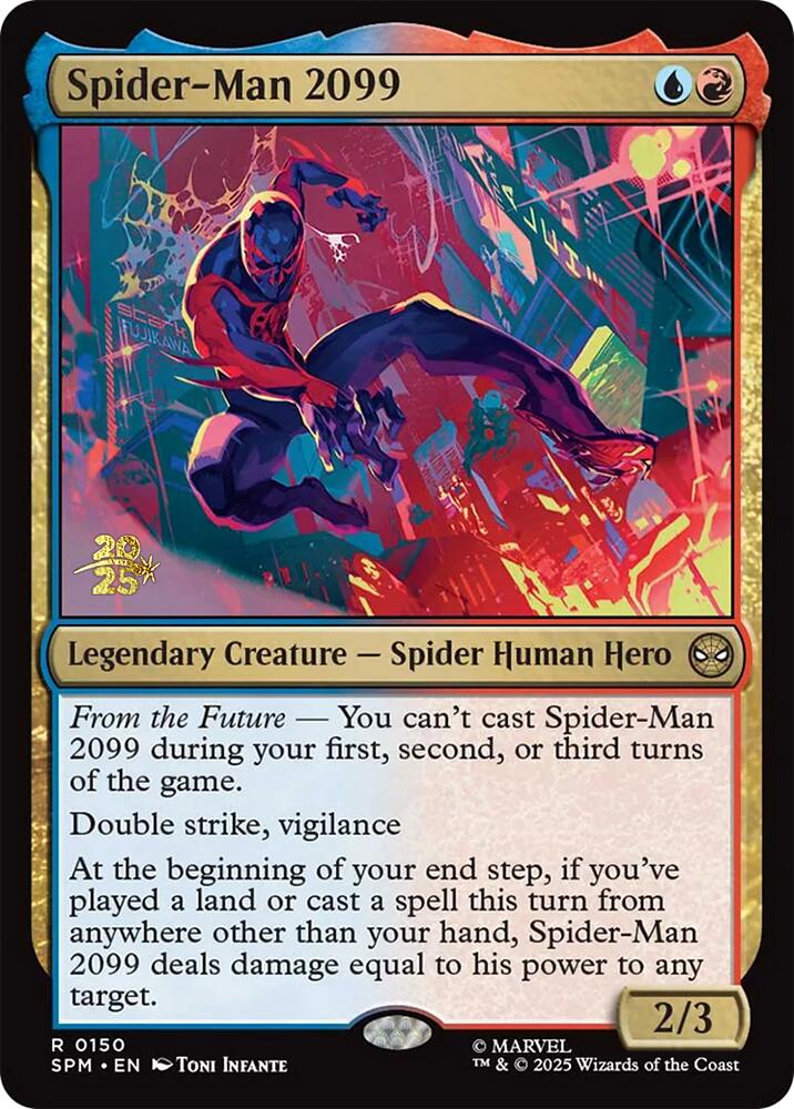 Spider-Man 2099 [Marvel's Spider-Man Prerelease Promos] | Boutique FDB TCG
