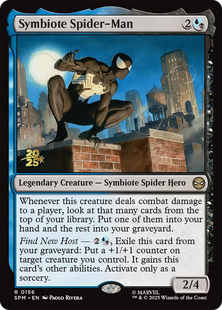 Symbiote Spider-Man [Marvel's Spider-Man Prerelease Promos] | Boutique FDB TCG