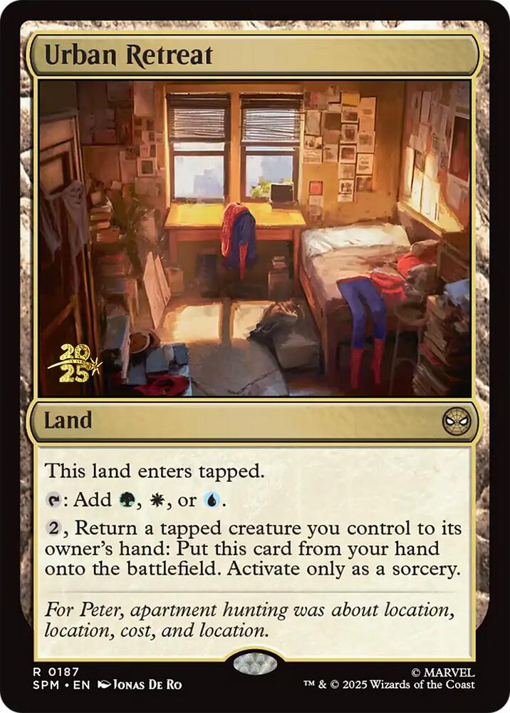 Urban Retreat [Marvel's Spider-Man Prerelease Promos] | Boutique FDB TCG