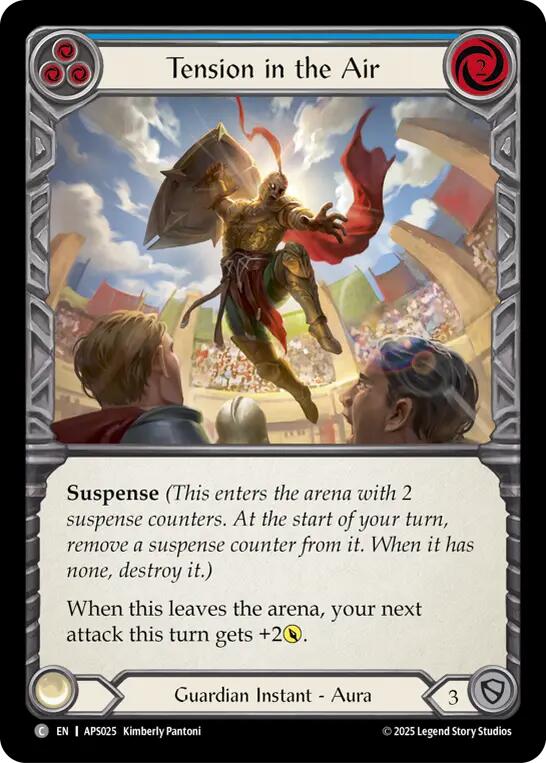 Tension in the Air (Blue) [APS025] (Armory Deck: Pleiades) | Boutique FDB TCG