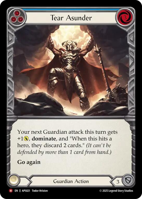 Tear Asunder [APS021] (Armory Deck: Pleiades) | Boutique FDB TCG