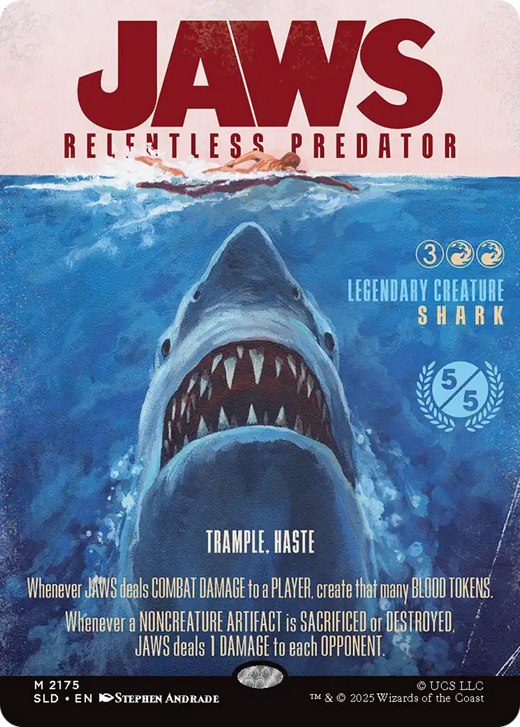 Jaws, Relentless Predator [Secret Lair Drop Series] | Boutique FDB TCG
