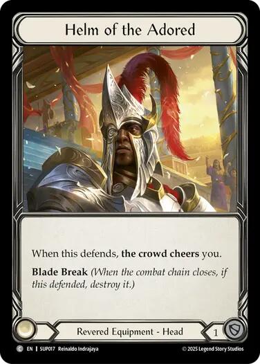 Helm of the Adored [SUP017] (Super Slam) | Boutique FDB TCG