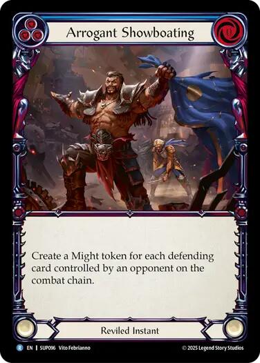 Arrogant Showboating [SUP096] (Super Slam) | Boutique FDB TCG