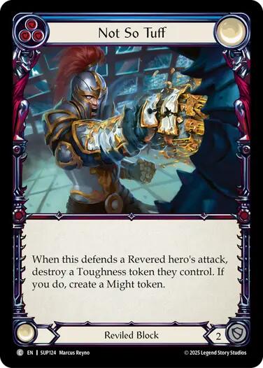 Not So Tuff [SUP124] (Super Slam)  Rainbow Foil | Boutique FDB TCG