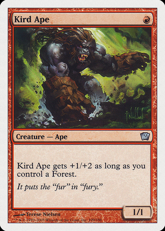 Kird Ape (9th Edition) [Oversize Cards] | Boutique FDB TCG