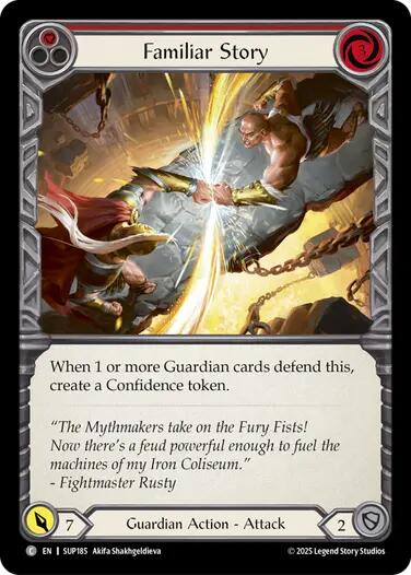 Familiar Story [SUP185] (Super Slam)  Rainbow Foil | Boutique FDB TCG