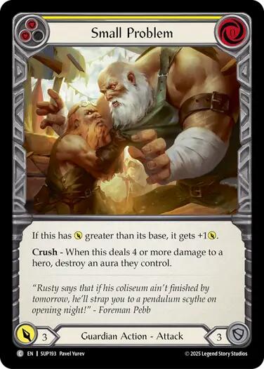 Small Problem [SUP193] (Super Slam) | Boutique FDB TCG