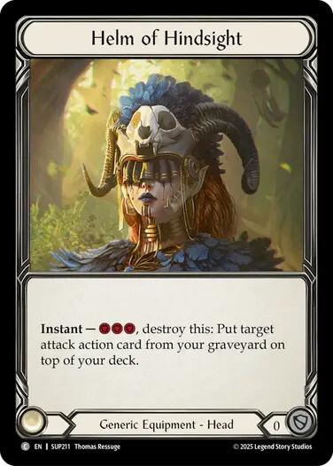 Helm of Hindsight [SUP211] (Super Slam) | Boutique FDB TCG