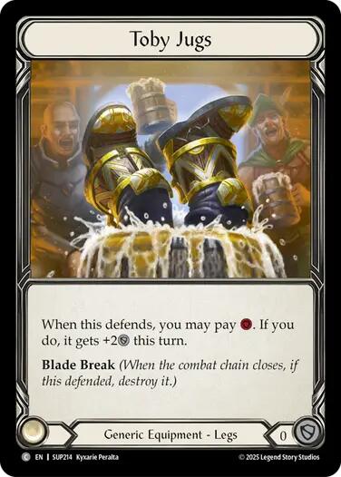Toby Jugs [SUP214] (Super Slam) | Boutique FDB TCG