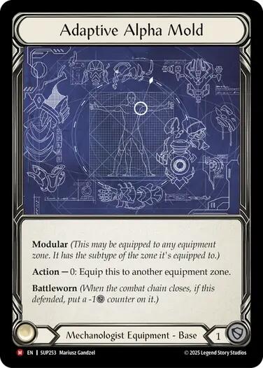 Adaptive Alpha Mold [SUP253] (Super Slam) | Boutique FDB TCG
