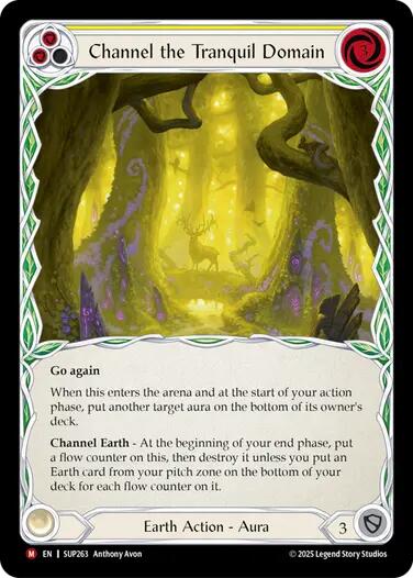 Channel the Tranquil Domain [SUP263] (Super Slam) | Boutique FDB TCG